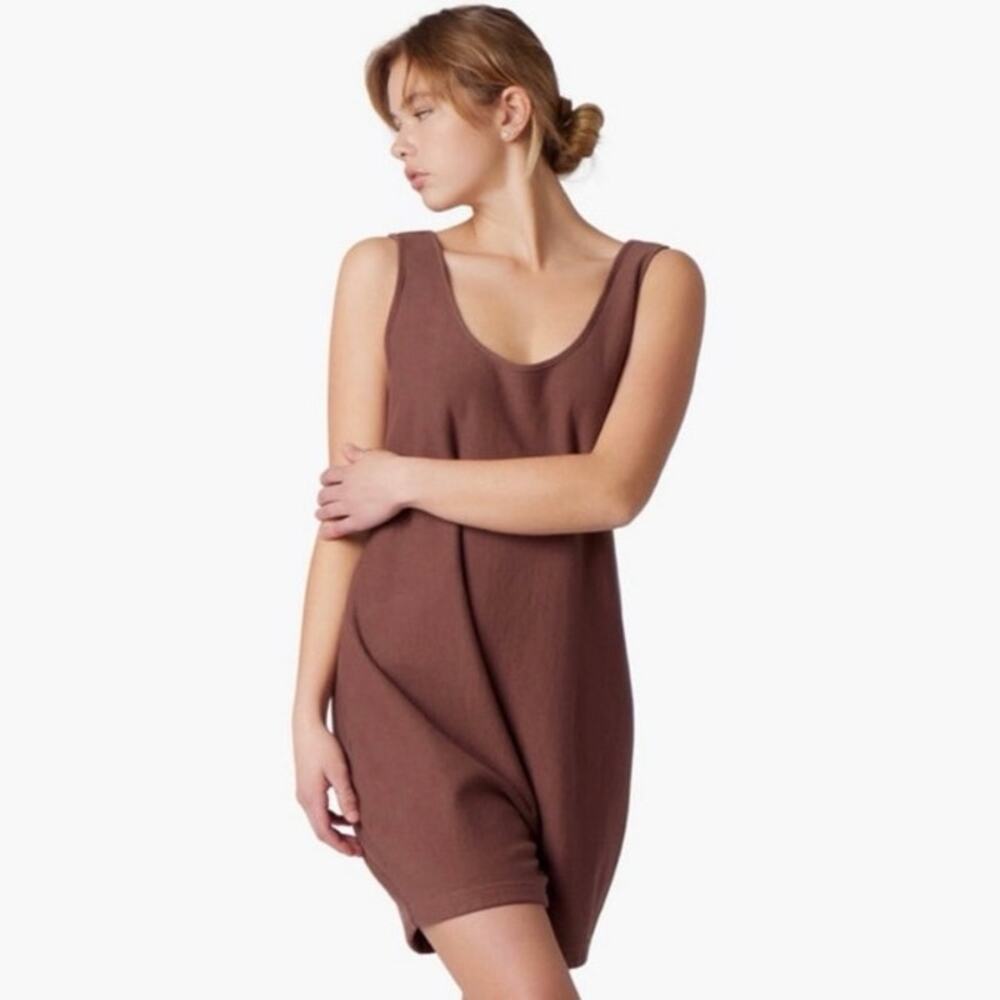TKEES Short Playsuit Romper in Cafe
